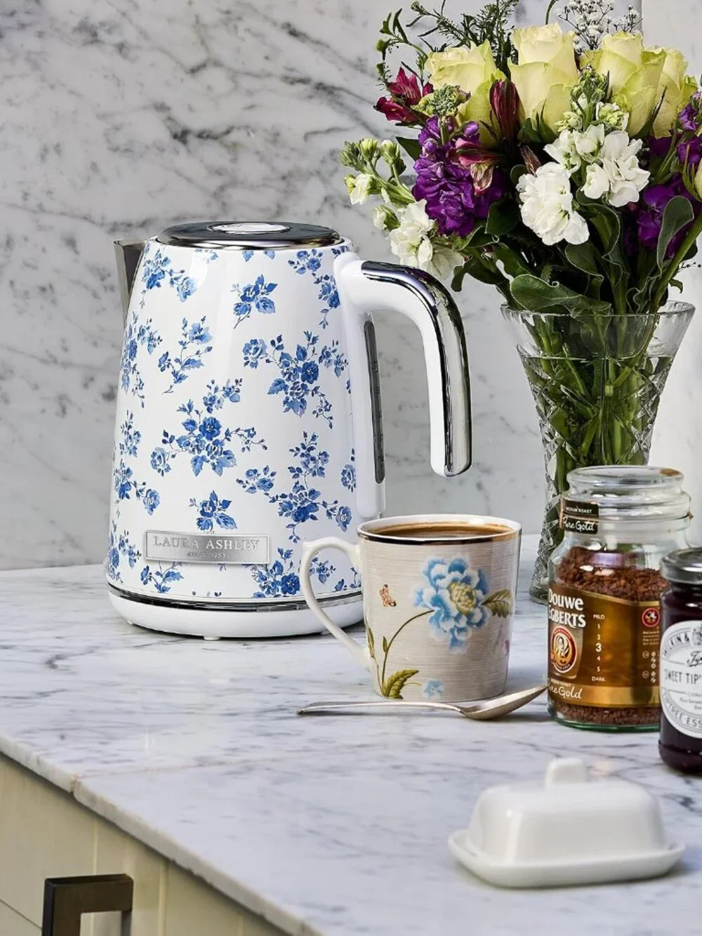 LAURA ASHLEY Electric Tea Kettle